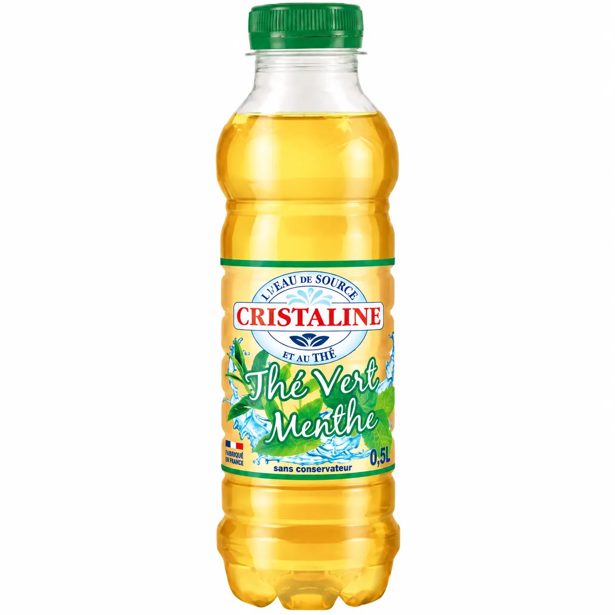 Cristaline Thé Vert Menthe Bouteille 50 Cl