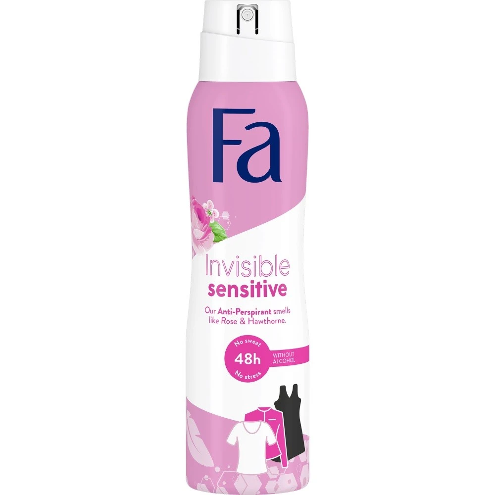 Fa Invisible Sensitive Déodorant Spray 150 Ml