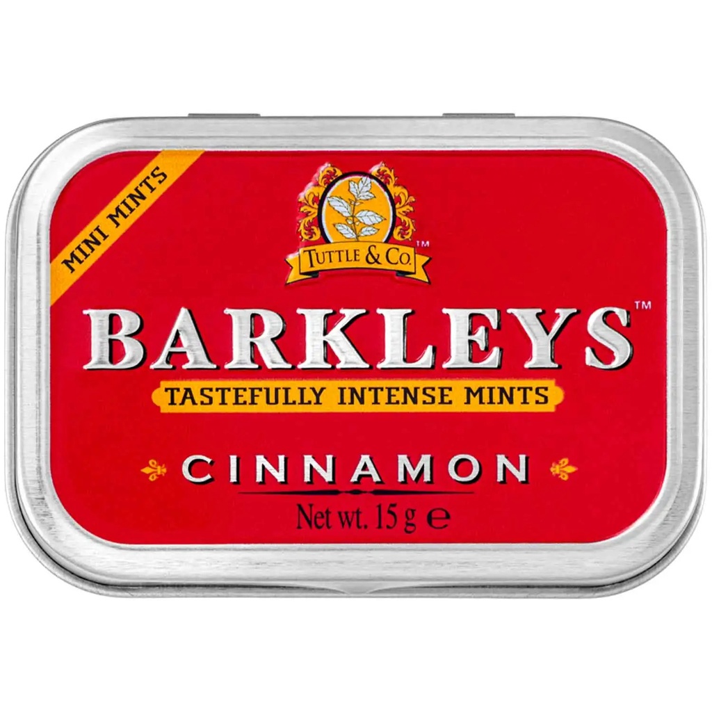 Barkley's Cannelle Cinnamon Mini Zero Sugar Pastilles 15 Gr