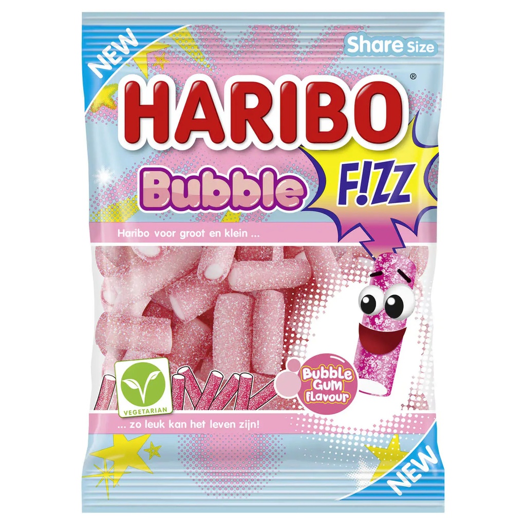 Haribo Bubble Fizz Bonbons 200 Gr