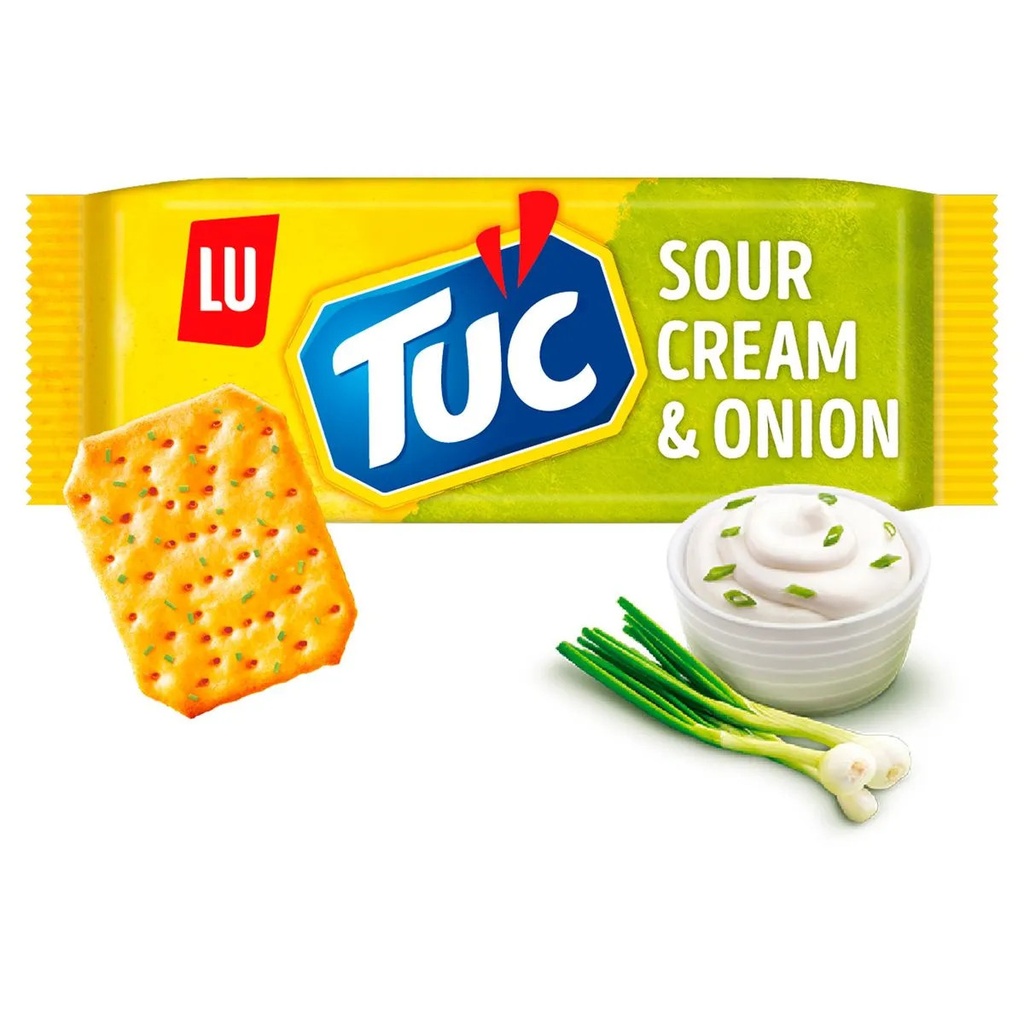 Lu Tuc Crème Oignon Crackers Biscuits 100 Gr
