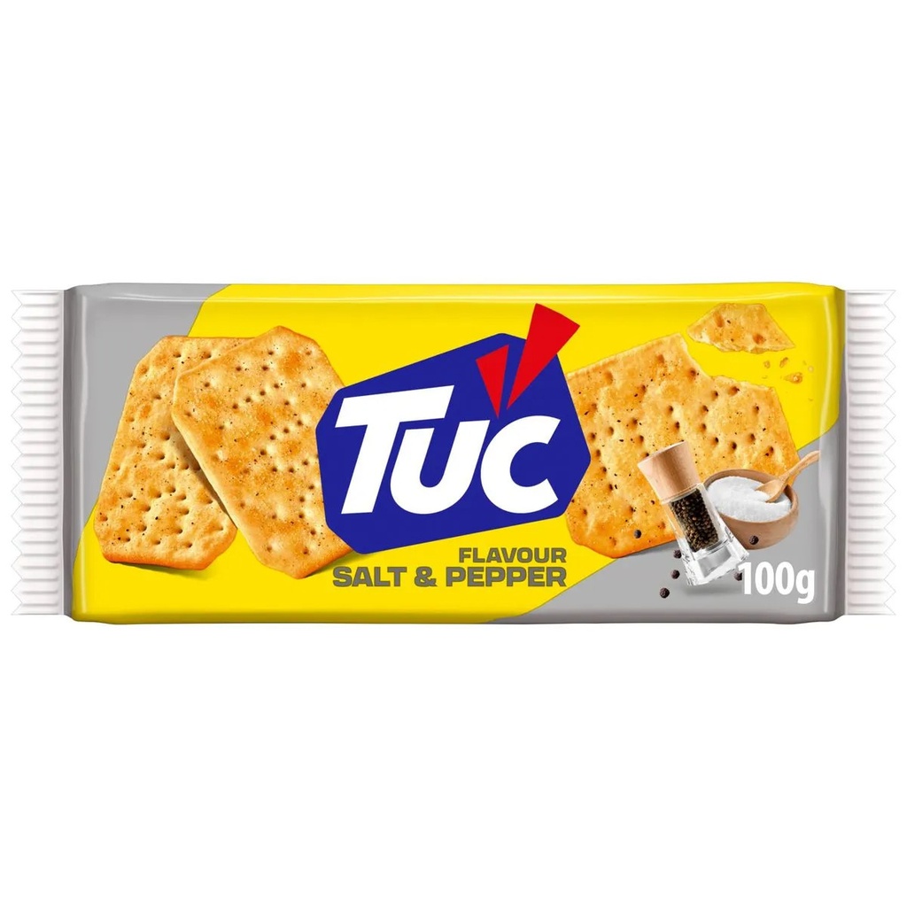 Lu Tuc Sel & Poivre Biscuits 100 Gr