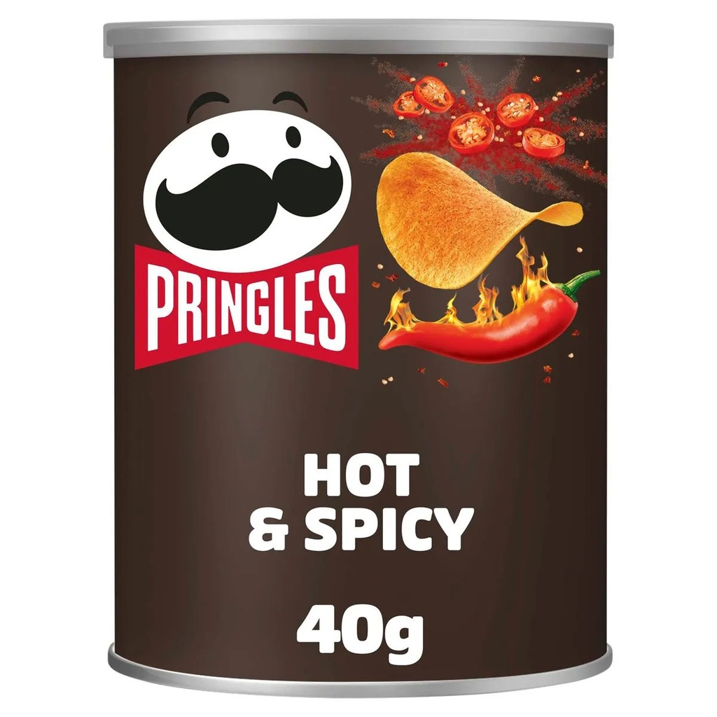 Pringles Hot & Spicy Chips 40 Gr