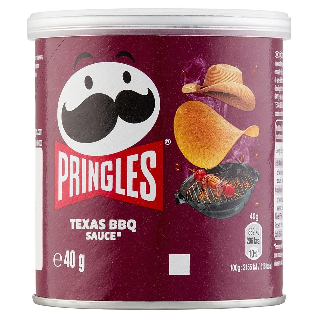 Pringles Texas BBQ Chips 40 Gr
