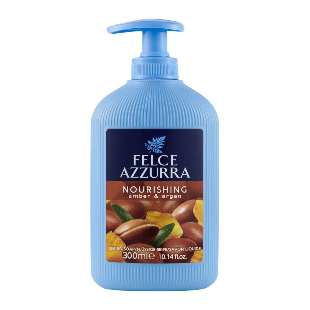 Felce Azzurra Ambre & Argan Savon Pompe 300 Ml